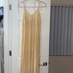 Long yellow sundress